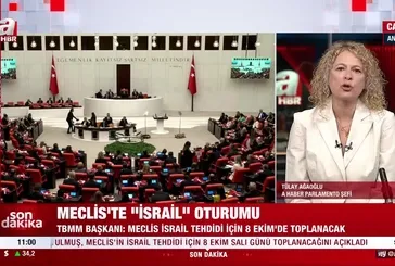 TBMM İsrail tehdidine karşı toplanacak!