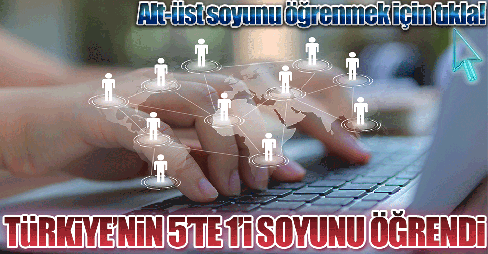 Türkiye'nin 5'te 1'i "alt-üst soyu"nu öğrendi
