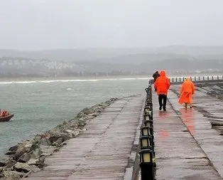 İstanbul Şile açıklarında gemi kayboldu