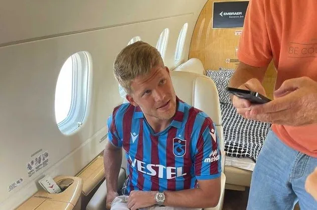 Andreas Cornelius Trabzonspor formasını giydi! Fırtına resmen açıkladı: Dikkat çeken paylaşım