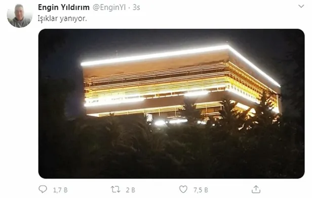 Tehlikenin farkında mısınız? "Işıklar yanıyor" paylaşımıyla darbe iması yapan Engin Yıldırım hala AYM üyesi!-1