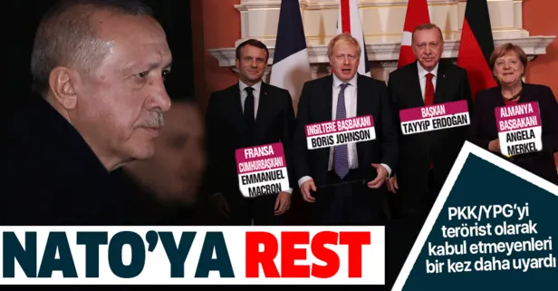 Başkan Erdoğan'dan NATO’ya rest
