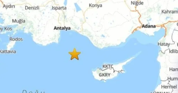 Son dakika: Antalya 4.5 büyüklüğünde deprem! Ege 3.6 Diyarbakır 4.2 ile sallandı | SON DEPREMLER LİSTESİ