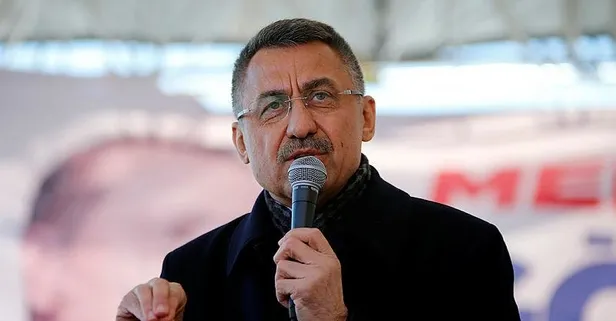 Cumhurbaşkanı Yardımcısı Fuat Oktay'dan Trump'ın Golan Tepeleri kararına sert tepki