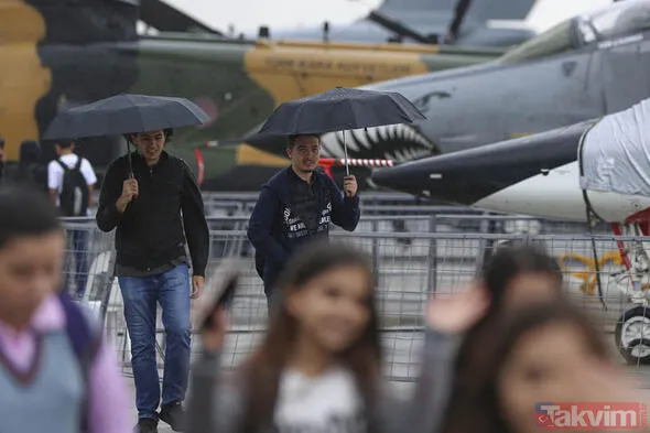 TEKNOFEST katılımcılarını yağmur bile durduramadı - 7