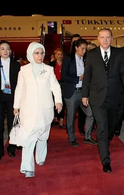 Cumhurbaşkanı Erdoğan Çin'de