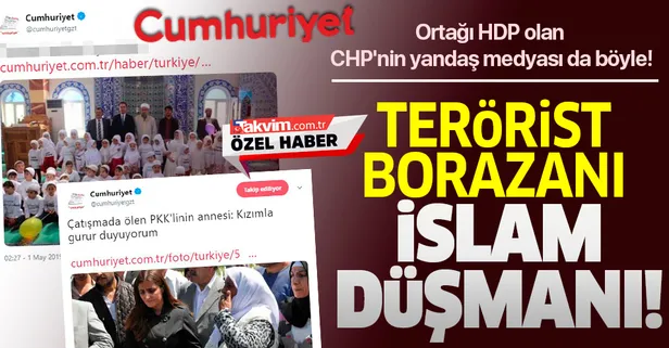 Terör örgütlerinin sesi Cumhuriyet gazetesinden namaz nefreti