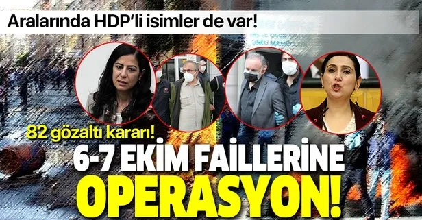 Son dakika: Ankara Cumhuriyet Başsavcılığı’ndan flaş Kobani eylemleri soruşturması! 82 kişiye gözaltı kararı!