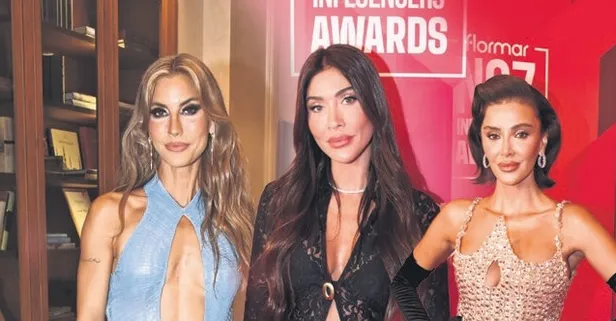 Beyoğlu’ndaki dijital ödül gecesine ünlü akını!