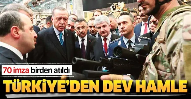 Türkiye'den dev hamle! 70 imza birden atıldı