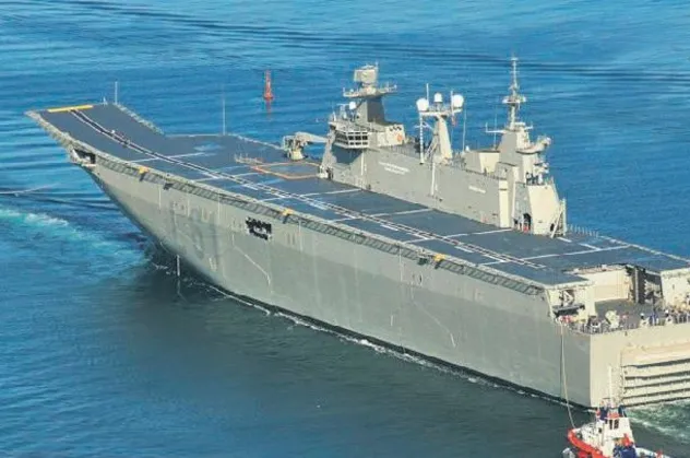 Milli yüzen ordu:  TCG Anadolu’da geri sayım başladı...