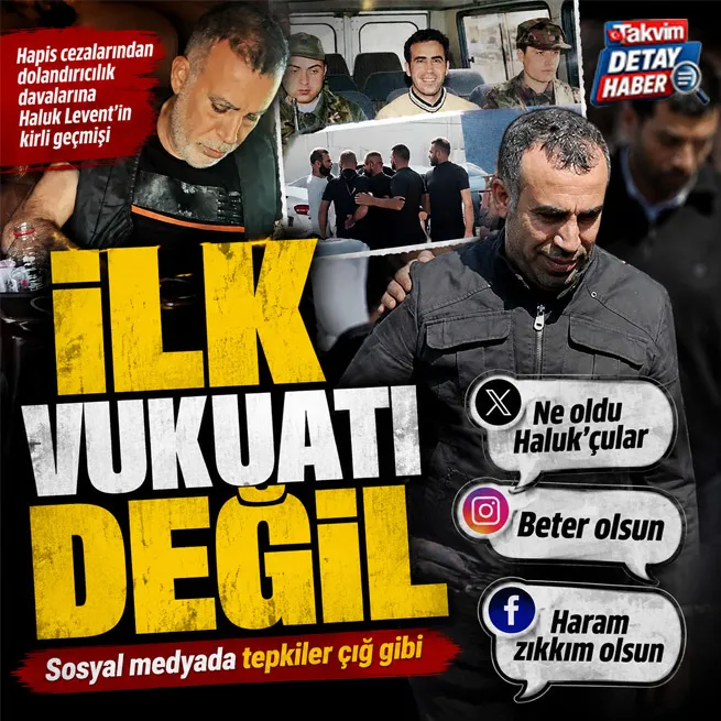 İlk vukuatı değil sicili kabarık! Haluk Leventin Tövbekar yardımsever maskesinin arkasındaki geçmiş