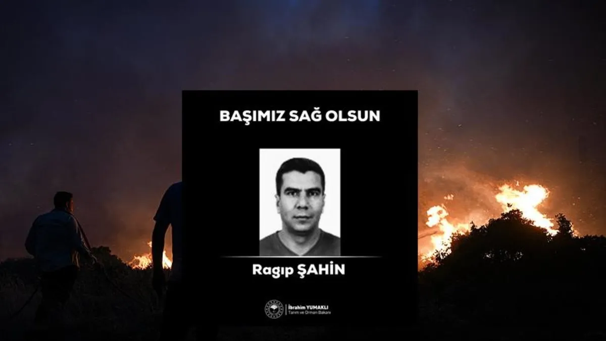İzmir'den acı haber! Yangında şehit olan orman işçisi son yolculuğuna uğurlandı: Törene Bakan Yumaklı da katıldı