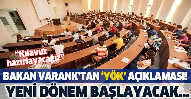 Son dakika: Bakan Varank'tan 'YÖK' açıklaması!