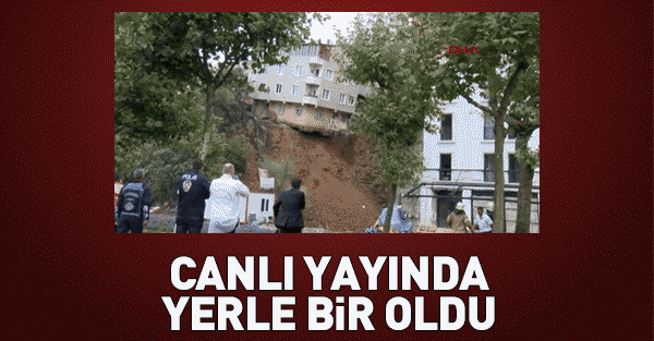 Beyoğlu'da 4 katlı bina çöktü