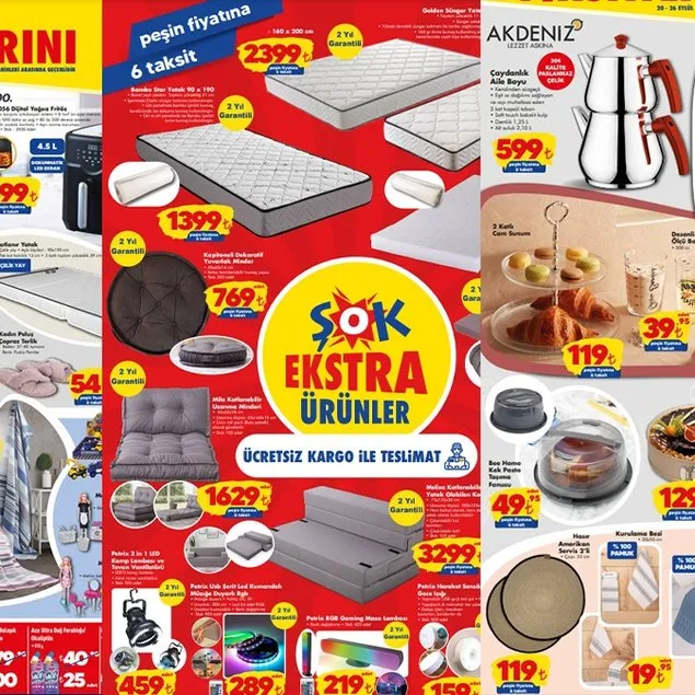 ŞOK 26 Eylül 2023 aktüel ürünler kataloğu tam liste raflarda!