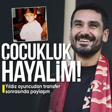 İlkay Gündoğan Galatasaray için İstanbul'da