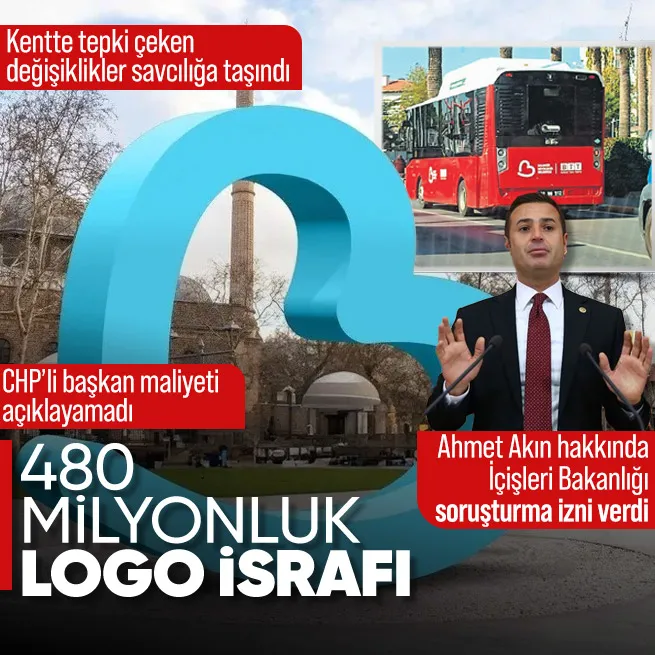 CHP’li belediyeden 480 milyonluk logo israfı