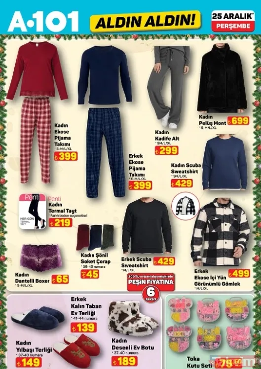 Yeni Yıl Sürprizi A101 Afişi Yayınlandı: 25 Aralık Dev İndirim Listesi - 11