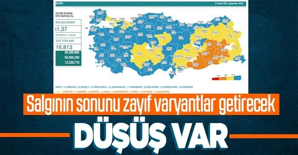 Koronavirüste son durum! 1 Aralık 2021 Kovid-19 vaka ve vefat tablosu