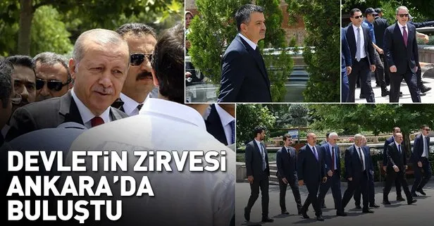 Devletin zirvesi Ankara’da buluştu