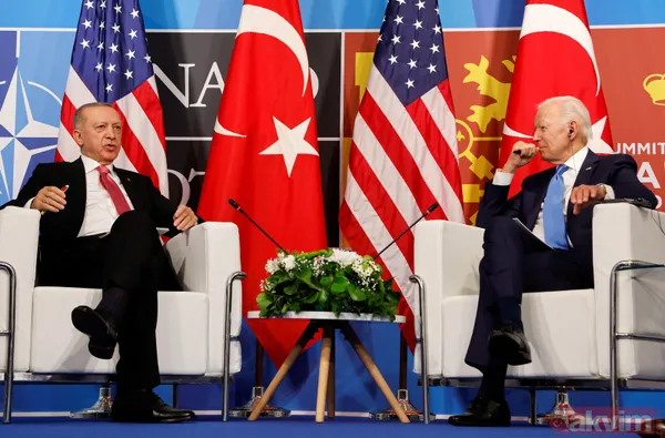 Madrid'de Türkiye - ABD zirvesi! Başkan Recep Tayyip Erdoğan, ABD Başkanı Joe Biden ile bir araya geldi - 13