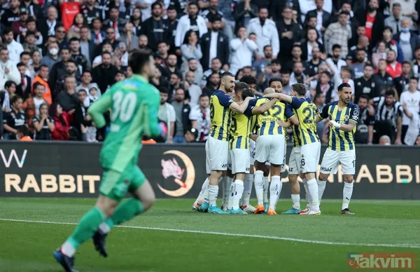 Beşiktaş - Fenerbahçe derbisinde görsel şölen: Kartal'ın kareografisi alkış topladı - 4