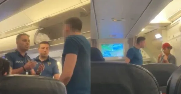 Uçak seferini birbirine katan magandaya 9 yıl hapis istemi