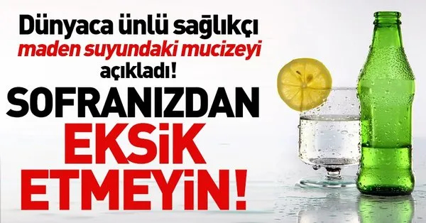 Maden Suyu Bagirsaklari Korur Takvim