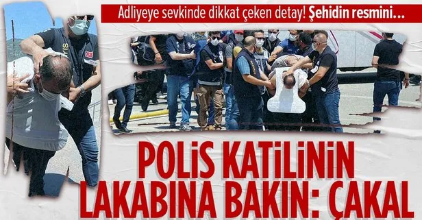 Muğla’da polis memuru Ercan Cangöz’ü şehit edenler adliyeye sevk edildi! Dikkat çeken görüntü!