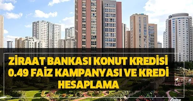 Ziraat Bankası 0.49 faiz kampanyası ve kredi hesaplaması değişti - Takvim