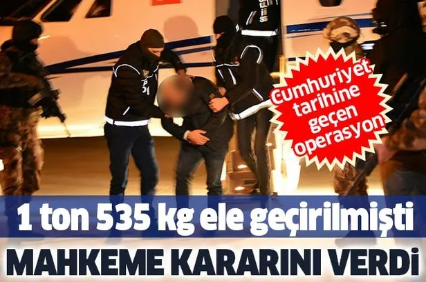 Erzurum'da "En büyük eroin operasyonu" davasında karar: 53 yıl 7 gün ile 140 yıl arasında hapis cezası-1