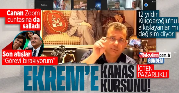 CHP'de 'değişim' kriz sürüyor! Canan Kaftancıoğlu, Ekrem İmamoğlu'na ve Zoom cuntasına salladı... "Görevi bırakıyorum"