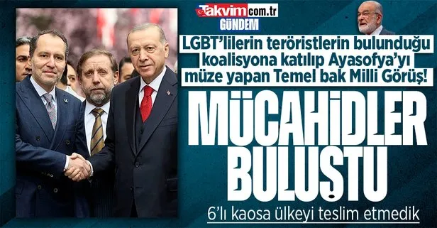 Başkan Erdoğan Yeniden Refah Partisi Genel Başkanı Fatih Erbakan’la görüştü