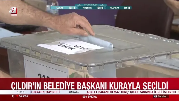 Oyların eşit çıktığı Ardahan Çıldır'da belediye başkanı kurayla belirlendi: AK Parti adayı Kemal Yakup Azizoğlu seçimi kazandı