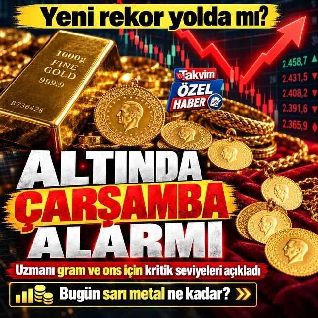 Altın yükselecek mi? Sarı metalde yön değişiyor: İslam Memiş kritik seviyeleri açıkladı