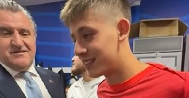 Başkan Erdoğan'dan A Milli Takıma tebrik telefonu... Merih Demiral, Arda Güler, Barış Alper Yılmaz... "Seni gözlerinden öpüyorum"