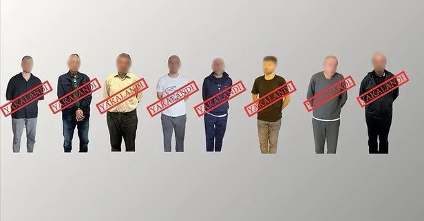 Kırmızı bültenle aranıyorlardı! 8 suçlu Türkiye'ye getirildi...