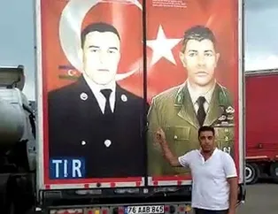 TIR’daki milli kahramanların fotoğrafını söktürmedi
