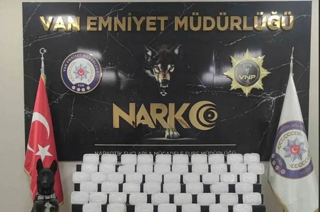 Van’da 39 kilo uyuşturucu ele geçirildi