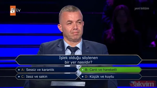 Oktay Kaynarca'nın sunduğu Kim Milyoner Olmak İster'de Guinness rekorlu yarışmacı büyük riske girdi! - 7