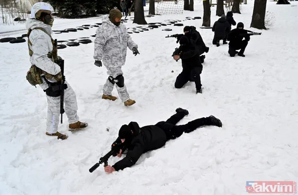 SON DAKİKA: Rusya Ukrayna son durum | Ukrayna sivilleri böyle eğitiyor - 9