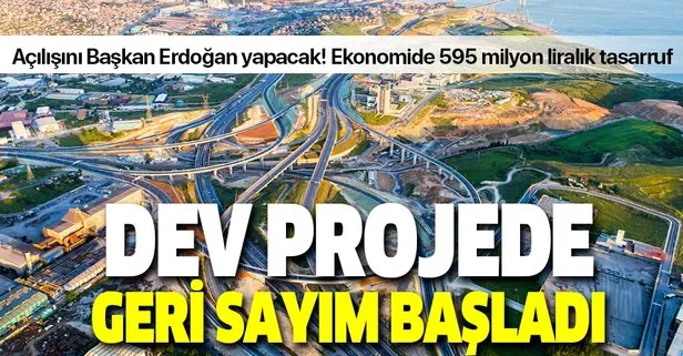 Kuzey Marmara Otoyolu’nun Gebze-İzmit etabı Cumartesi günü açılıyor! 595 milyon lira tasarruf!