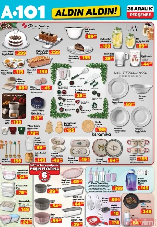 Yeni Yıl Sürprizi A101 Afişi Yayınlandı: 25 Aralık Dev İndirim Listesi - 13