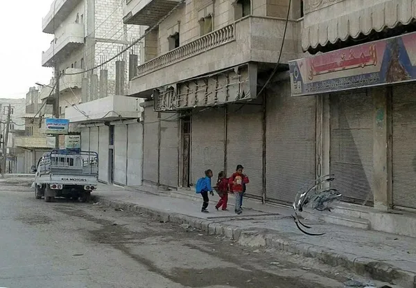 Menbiç’te halk terör örgütü PKK’ya karşı ayaklandı