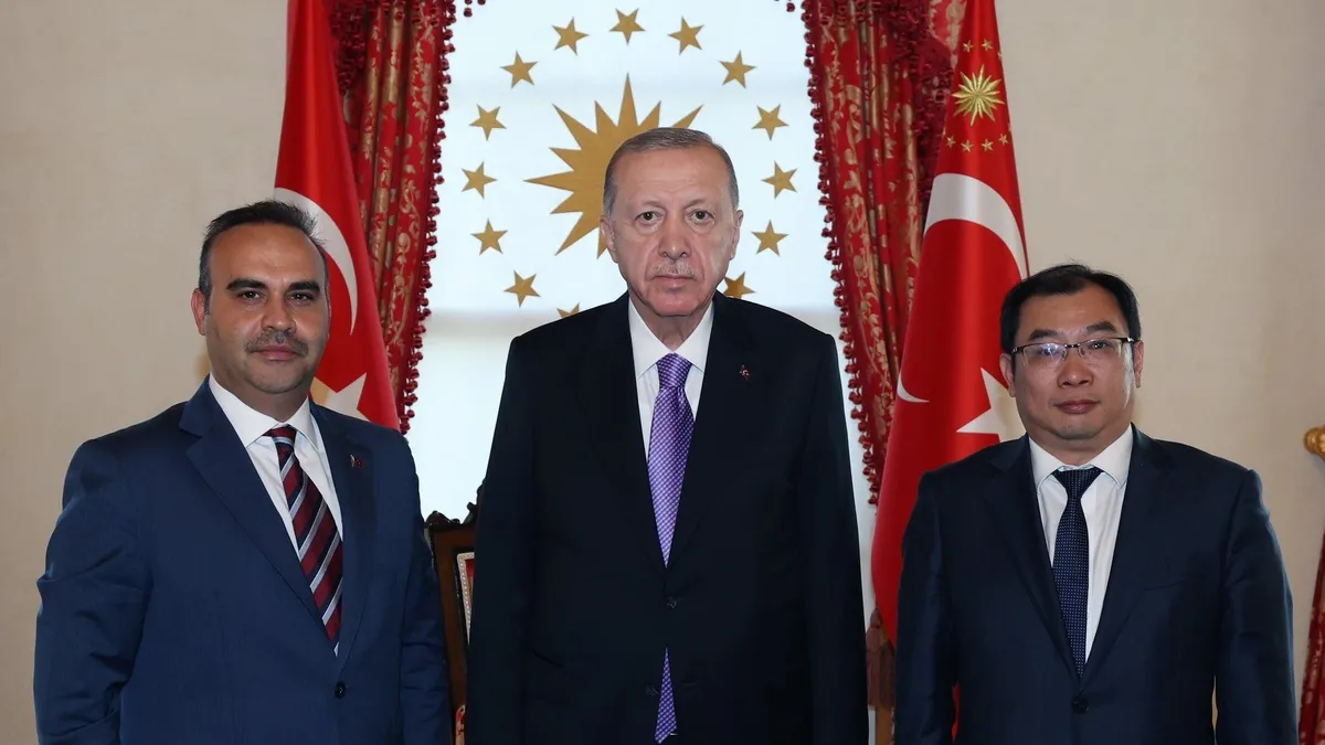 Başkan Erdoğan Chery International Başkanı Zhang Guibing'i kabul etti! Yeni yatırım yükleniyor