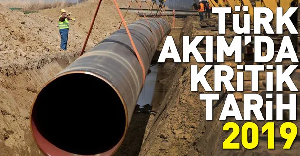 Türk Akımı'nda ilk gaz 2019'da