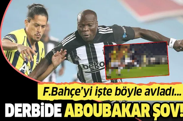 Fenerbahçe-Beşiktaş derbisinde Vincent Aboubakar şov! Fenerbahçe'yi böyle avladı...-1