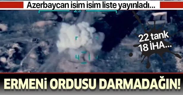 Azerbaycan operasyonun bilançosunu açıkladı!