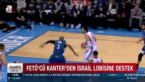 Azılı FETÖ'cü Enes Kanter, dünyadaki İsrail yanlısı "dijital influencer" listesinde 11. sıraya yükseldi